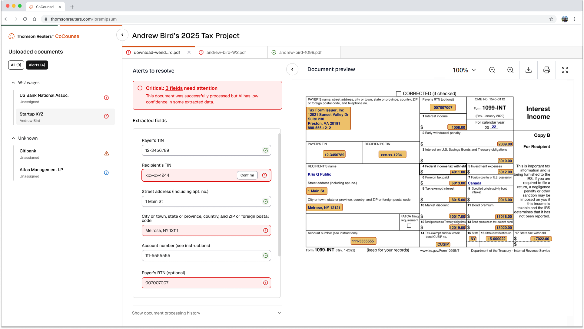 AI-Powered Data Extraction