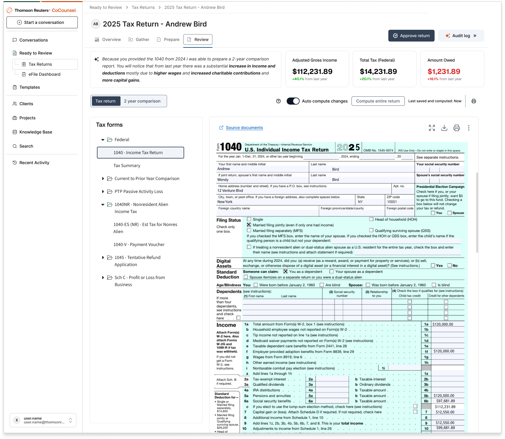 AI-Assisted Review Experience